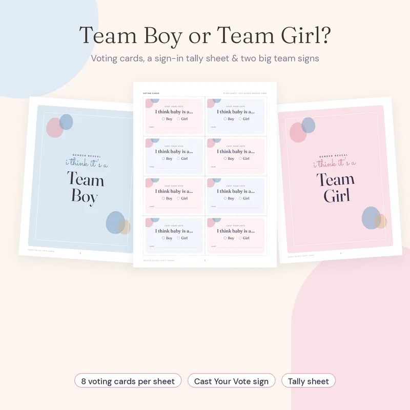 Gender Reveal Party Games preview 3